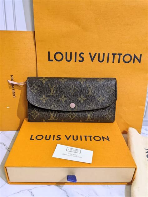 lv emilie wallet fake|emilie wallet lv price.